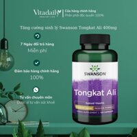 Viên Uống Tăng Cường Sinh Lý Swanson Tongkat Ali 400mg 120 viên
