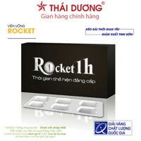 Viên uống tăng cường sinh lý nam ROCKET 1H Chính Hãng bổ thận, tráng dương hộp 6 viên - Sao Thái Dương