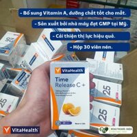 Viên uống tăng cường sức đề kháng, Vitamin C bảo vệ sức khỏe VitaHealth Time Release C+