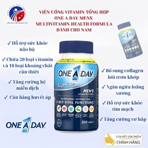 Viên uống tăng cường sức khỏe One A Day Multivitamin Women’s Formula - 200 viên