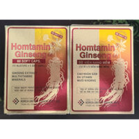 Viên Uống Tăng Cường Sức Khoẻ Homtamin Ginseng Hộp 60viên