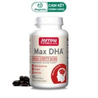 Viên Uống Tăng Cường Trí Não Cho Bé Jarrow Formulas Max DHA 180 Viên