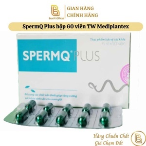 Viên uống tăng khả năng sinh sản ở nam giới Spermq Mediplantex 60 viên