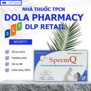 Viên uống tăng khả năng sinh sản ở nam giới Spermq Mediplantex 60 viên