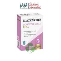 Viên Uống Tăng Khả Năng Thụ Thai Blackmores Conceive Well Gold 56 viên của Úc