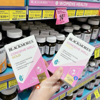 Viên Uống Tăng Khả Năng Thụ Thai - Bổ Trứng Blackmores Conceive Well Gold