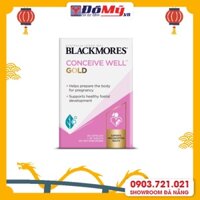 Viên uống tăng khả năng thụ thai Blackmores Conceive Well Gold 28 viên của Úc