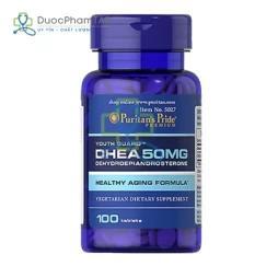Viên uống tăng nội tiết tố cho nữ DHEA 50mg Puritan's Pride 50 viên