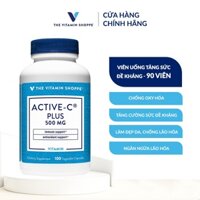 Viên uống tăng sức đề kháng THE VITAMIN SHOPPE Active-C Plus 500 MG 100/250 viên VS-2594, VS-2595