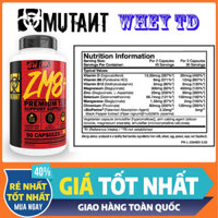 Viên uống tăng sức mạnh tăng test MUTANT ZM8+ Hộp 90 viên