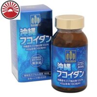 Viên uống tảo Fucoidan Okinawa xanh hỗ trợ ung thư 180 viên Nhật Bản [CAM KẾT CHÍNH HÃNG]