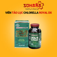 Viên uống tảo lục Chlorella Royal DX Nhật Bản hộp 1550 viên