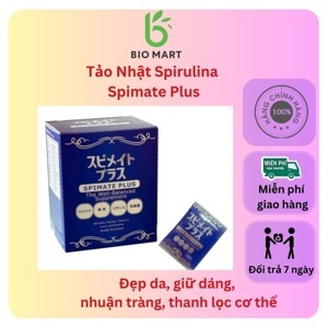 Viên uống tảo xoắn spirulina bảo vệ sức khoẻ Spimate Plus 600 viên