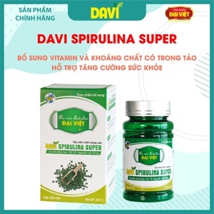 Viên uống tảo xoắn Úc Healthy Care Super Spirulina 400 viên