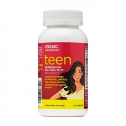 Viên uống Teen Multivitamin For Girls 12-17 GNC milestones 120 viên