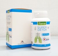 Viên Uống Thải Độc Bổ Phổi Rene Super Detox Advance Formula Lung & Immune