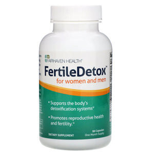 Viên uống thải Độc FertileDetox - Hỗ Trợ Sinh Sản Nam Nữ
