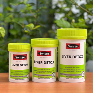 Viên uống thải độc gan Swisse Liver Detox 200 viên