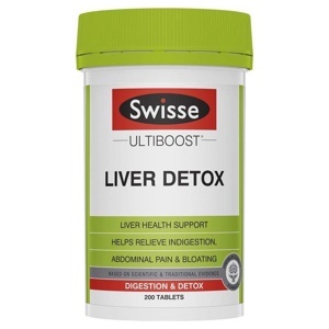 Viên uống thải độc gan Swisse Liver Detox 200 viên