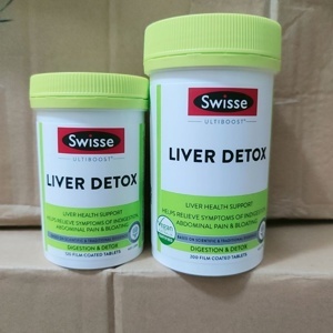 Viên uống thải độc gan Swisse Liver Detox 200 viên