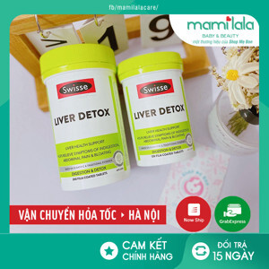 Viên uống thải độc gan Swisse Ultiboost Liver Detox 200 viên