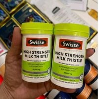 Viên uống thải độc gan SWISSE HIGH STRENGTH MILK THISTLE 35,000MG - 60 VIÊN