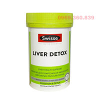 Viên Uống Thải Độc Gan Swisse Liver Detox 200 Viên Của Úc