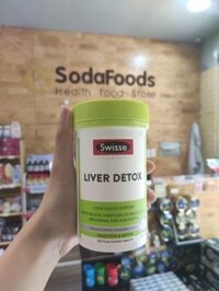 Viên uống thải độc Gan Swisse Liver Detox Úc 200 viên