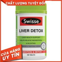 Viên uống thải độc gan Swisse Liver Detox Úc 200 viên