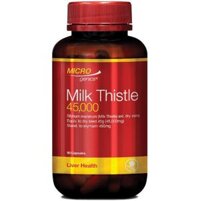 Viên uống thải độc gan Microgenics Milk Thistle 45000 One A Day 90 viên