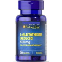 Viên uống thải độc, hỗ trợ trắng da Healthy Care puritan's pride l- glutathione 500mg hộp 30 viên Maxwell68