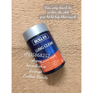 Viên uống thanh lọc phổi Bioglan Lung Clear