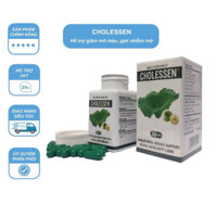 Viên uống thảo dược CHOLESSEN (Chai 30 viên) Hỗ trợ giúp giảm mỡ máu, gan nhiễm mỡ, men gan cao hiệu quả