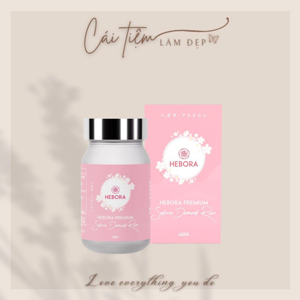 Viên uống thơm cơ thể Hebora Sakura Damask Rose