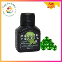 Viên Uống Thơm Miệng Breath Pearls Original Fresh Mint - Hộp 50 viên