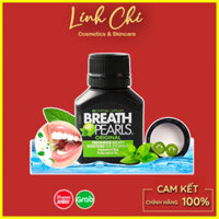 Viên Uống Thơm Miệng Thảo Dược Breath Pearls 50 Viên Úc Chính Hãng Khử Mùi Hôi Miệng