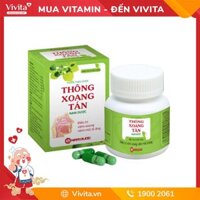 Viên Uống Thông Xoang Tán Hỗ Trợ Điều Trị Viêm Xoang | Hộp 50 Viên