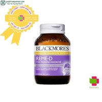 Viên uống tiền đình Blackmores Reme-D, Úc (60v) giảmđau nửa đầu, rối loạn tiền đình cho phụ nữ sau sinh người từ 18 tuổi