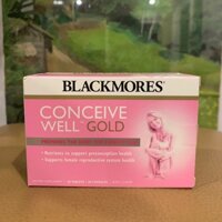 Viên uống tiền thai kỳ Blackmores Conceive Well Gold 56 viên