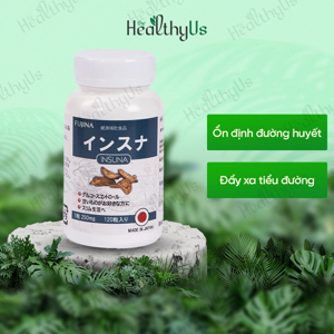 Viên uống tiểu đường Japan Fujina Insuna 120 viên