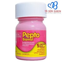 Viên uống tiêu hóa dạ dày Pepto Bismol Mỹ