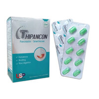 Viên uống tiêu hóa THIPANCON USP (Hộp 100 viên) Giúp tăng cường tiêu hóa, hỗ trợ giảm đầy hơi, chướng bụng, ăn chậm tiêu