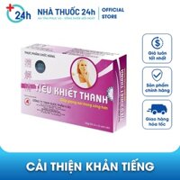 Viên Uống Tiêu Khiết Thanh,  giảm viêm thanh quản, khàn giọng,  làm trong sáng giọng nói -  Hộp 30 Viên