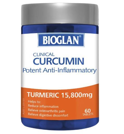 Viên uống tinh bột nghệ Bioglan Clinical Curcumin 60 viên