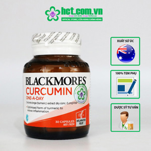 Viên uống tinh chất củ nghệ chống viêm Blackmores Curcumin One A Day 30 viên