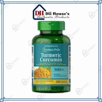 Viên Uống Tinh Chất Nghệ - Puritan’s Pride Turmeric Curcumin 500mg 180 viên.