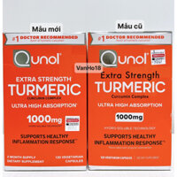 Viên uống tinh chất nghệ QUNOL Extra Strength TURMERIC Curcumin 1000mg, 1500mg