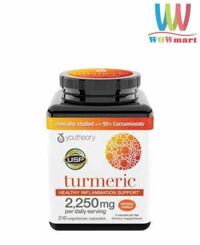 Viên uống tinh chất nghệ Youtheory Turmeric 2250mg 210 Capsules