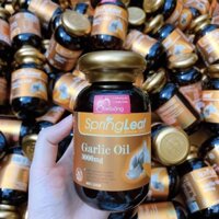 Viên Uống tinh chất tỏi Garlic Oil 3000mg Spring Leaf 360 viên