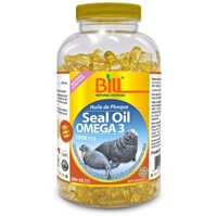 Viên Uống Tinh Dầu Hải Cẩu Bill Seal Oil Omega 3 1000mg 320 Viên - Hỗ Trợ Tim Mạch, Thần Kinh, Bổ Mắt